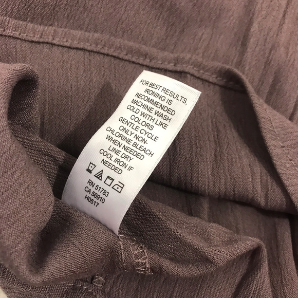 NWT Maurices Taupe Lace Blouse Size S - Picture 8 of 8